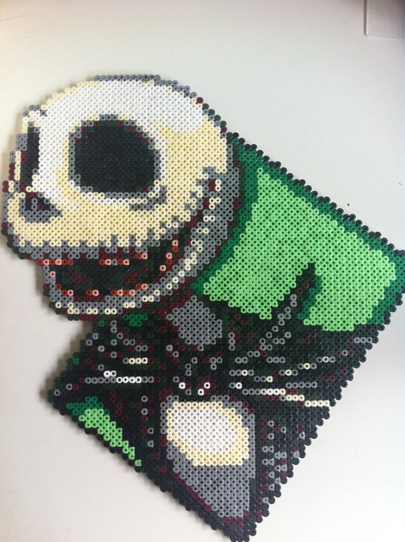 Hama Beads Jack Skellington