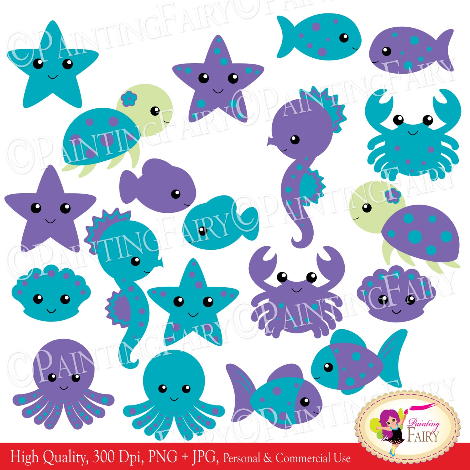 clipart pictures of sea animals - photo #49