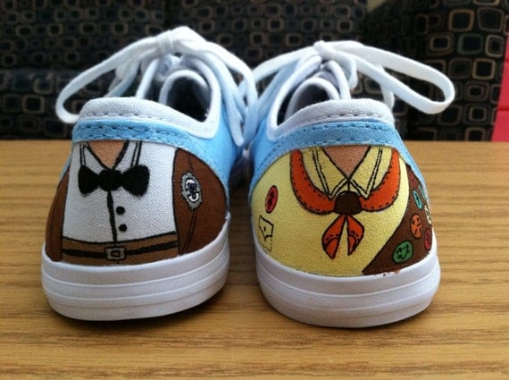 Up Inspired Shoes by HandPainted29 on Etsy