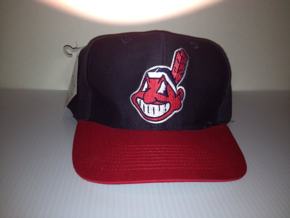 retro cleveland indians hat