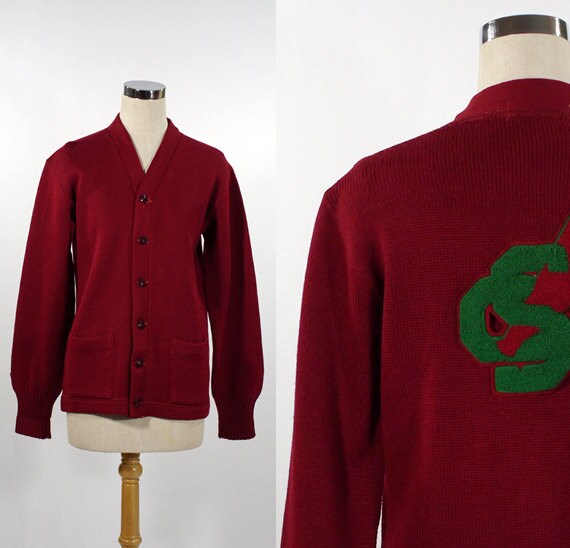Vintage 1950s Men's Letterman Sweater / by ParkwaterPrincess
