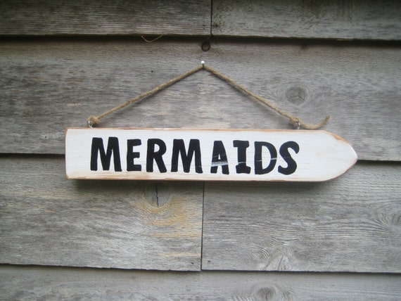 Mermaid Rustic Sign  Mermaid Sign rustic  Sign Wooden mermaid Reclaim Wood Mermaid  sign