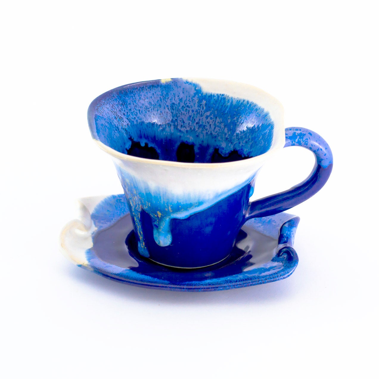 Tea cup pottery ceramic stoneware icetea cappuccino big