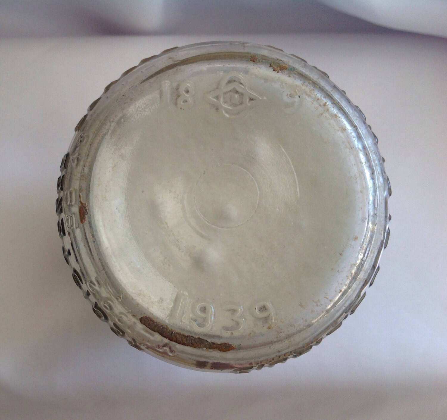 Vintage Allvine Dairy Milk Bottle Kansas with Lid 193