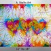 Triple Love Blast Original Painting