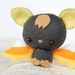 candy corn bat plush