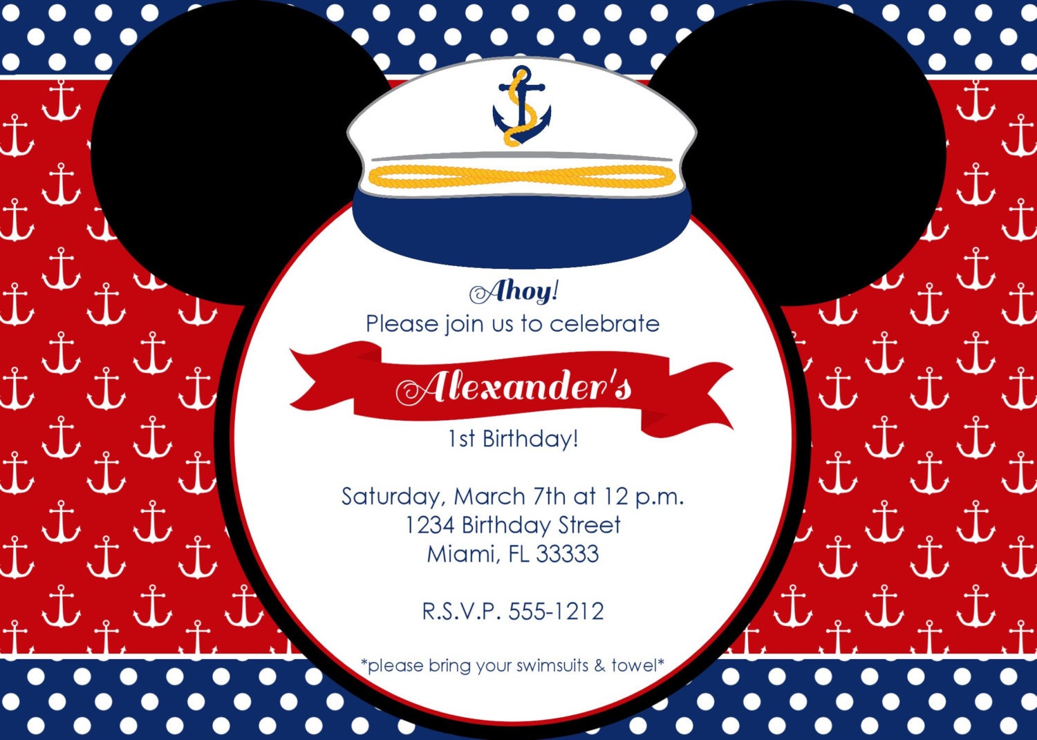 nautical mickey mouse clipart - photo #42