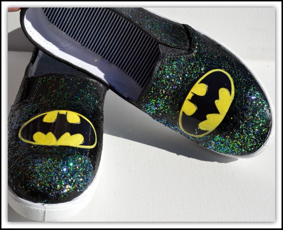 custom batman sneakers