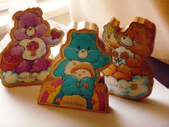 care bear figurines vintage