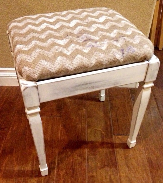 Shabby Chic Bench by AceYourSpace on Etsy