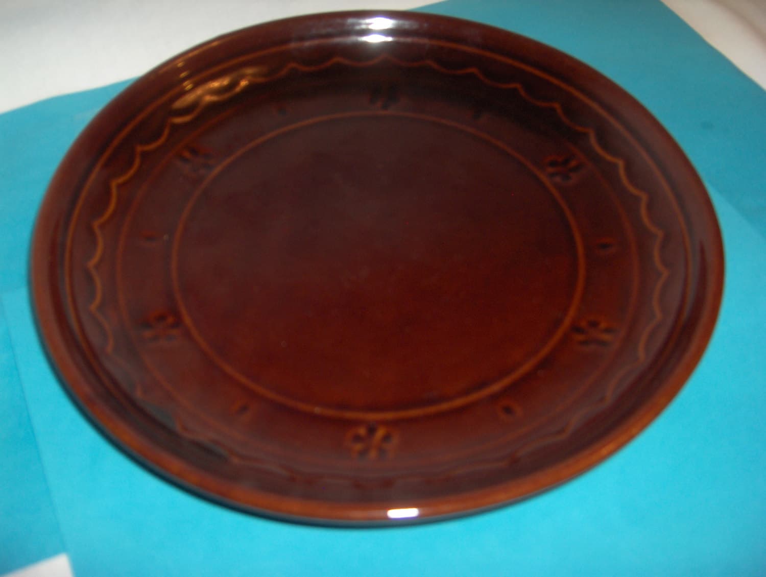 MARCREST Stoneware Oven Proof Plate by OurLeftovers on Etsy