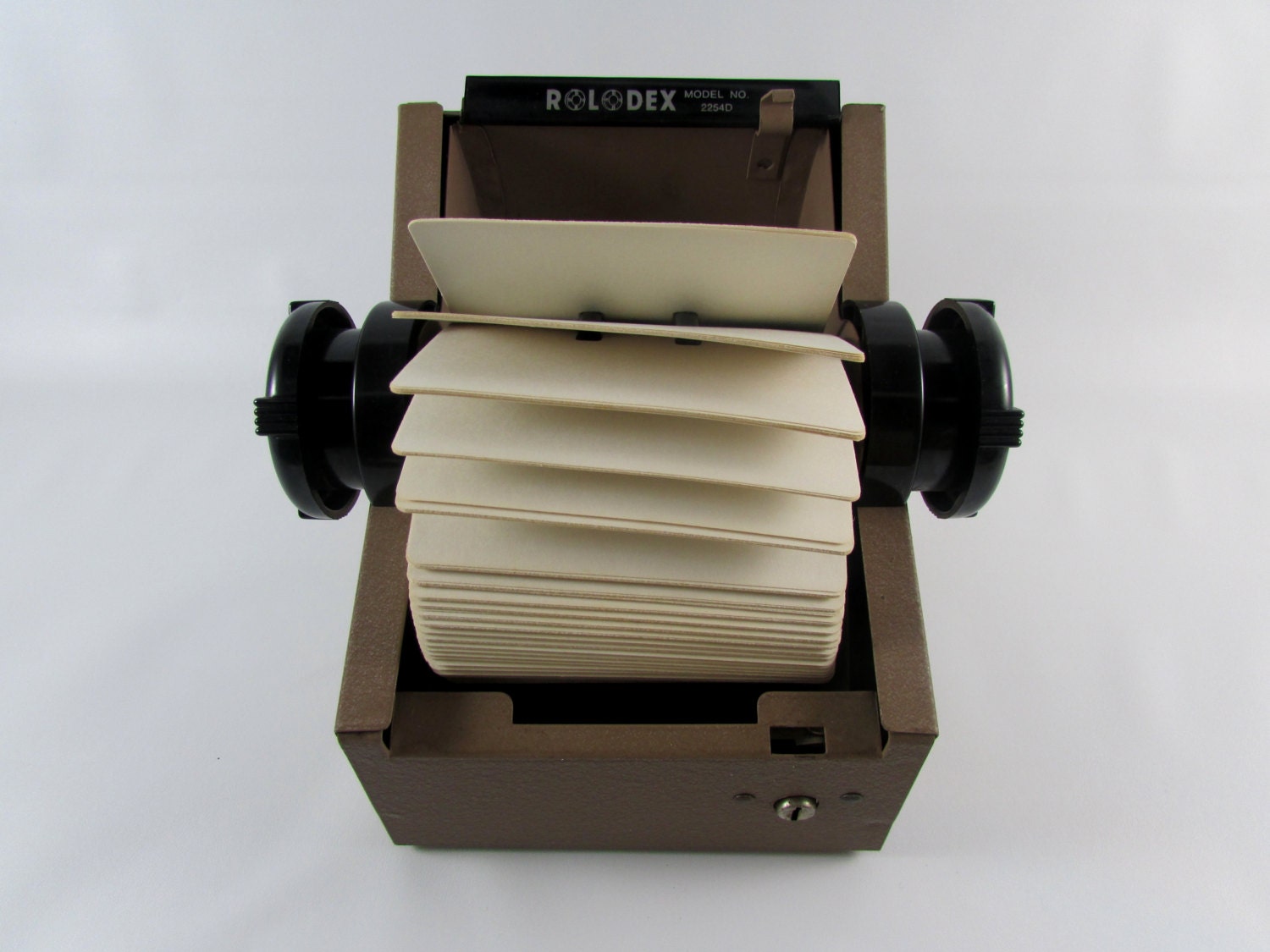 Vintage Metal ROLODEX by OlgasAttic on Etsy