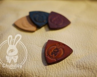 Thick Leather Plectrums for Ukulele