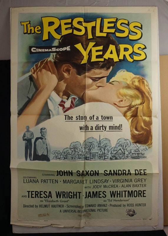 Original Movie Poster THE RESTLESS YEARS by MoviePostersAndMore