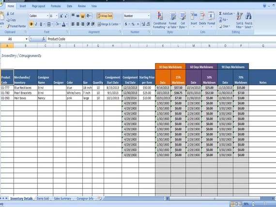 Consignment Tracking for Stores Inventory by TimeSavingTemplates