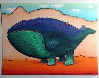 Croods Whale Marker Sketch