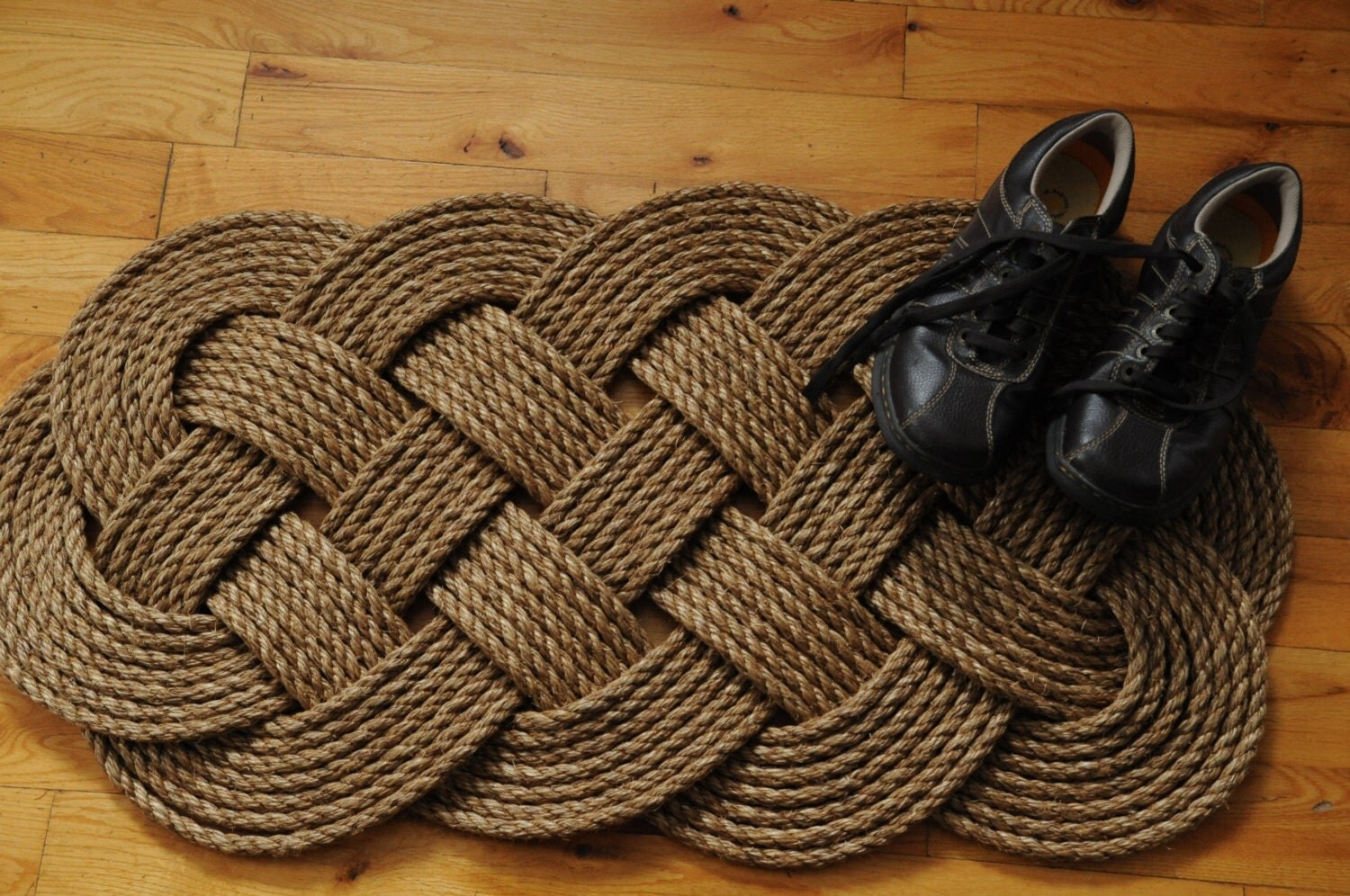 Nautical Decor Front Door Rope Rug 38 x 19