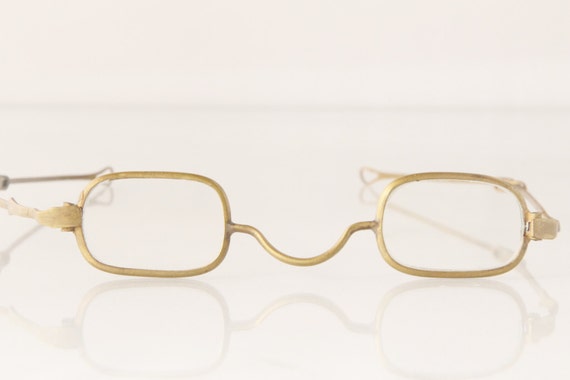 Items similar to Great antique early 1800's spectacles with slide ...