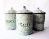 Mint Green Kitchen CANISTERS