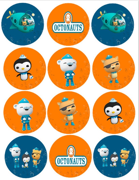 Items similar to Personalized Octonauts sticker Digital file on Etsy