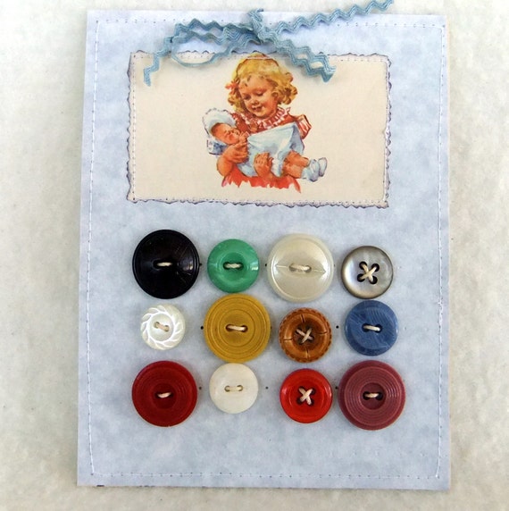Vintage Button Collection 42