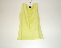 Popular items for yellow tank top on Etsy