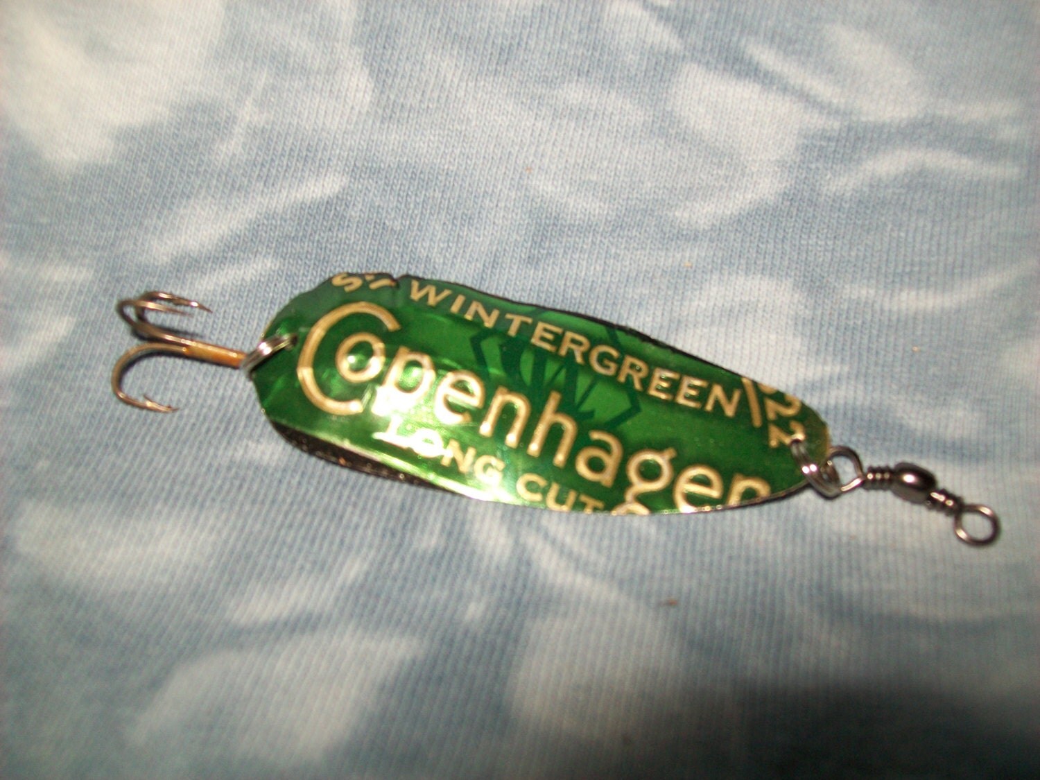 Copenhagen Wintergreen Long Cut Original Hillbilly Bass Spoon