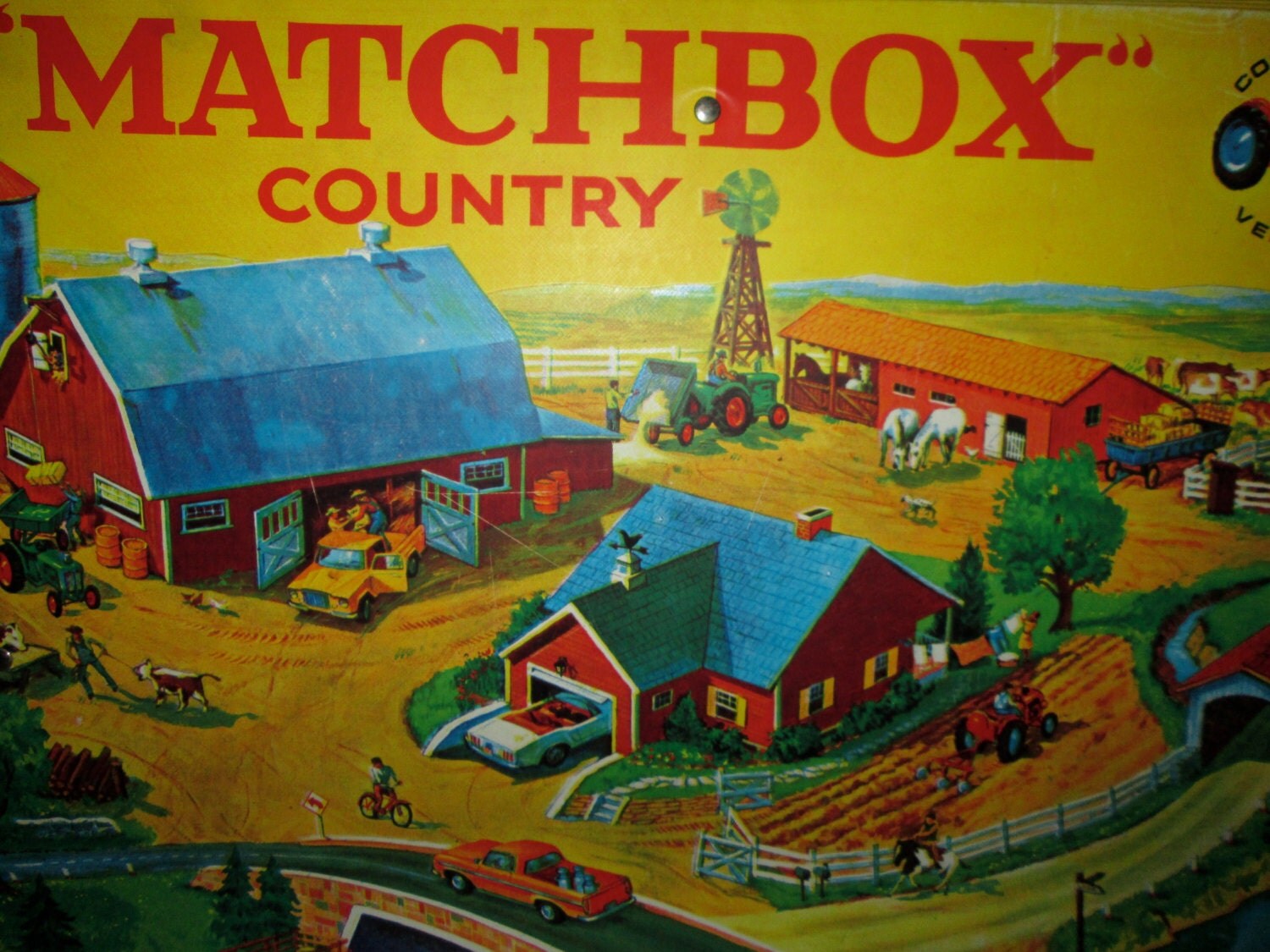 matchbox town playset