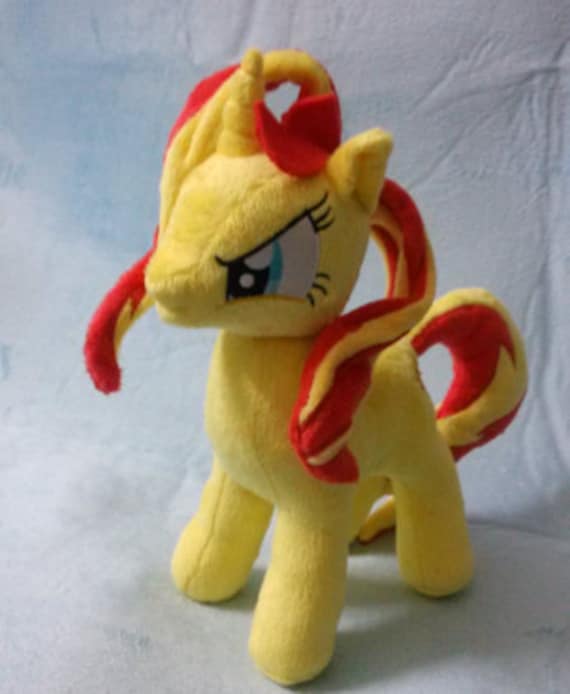 mlp sunset shimmer plush