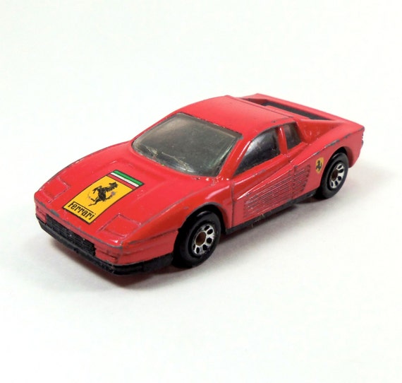 ferrari testarossa matchbox 1986