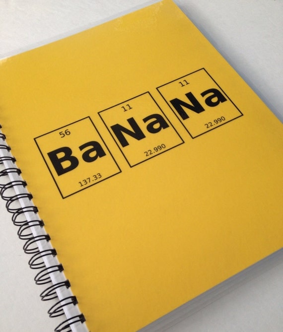 BaNaNa Elementally Awesome Notebook