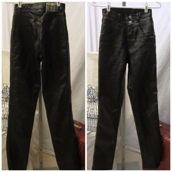 pleather jeans