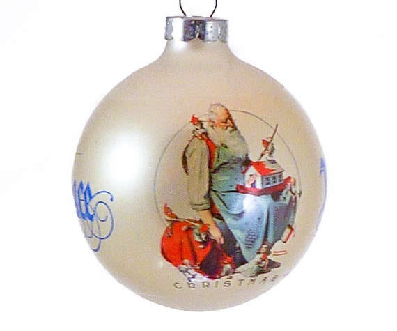 norman rockwell saturday evening post glass christmas ornament norman rockwell saturday evening post glass christmas ornament