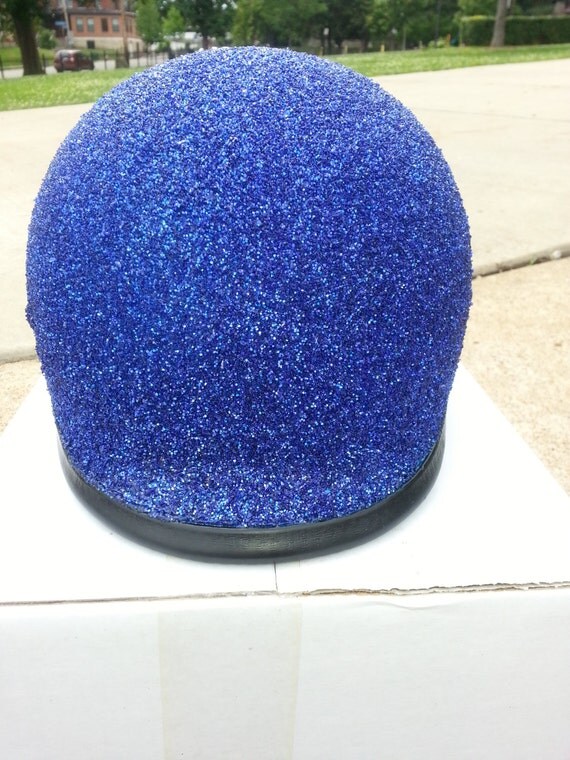 Items similar to DOT Approved Glitter Motorcycle Helmets on Etsy