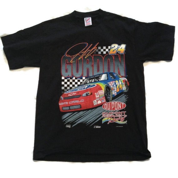 90's Jeff Gordon T-shirt / 1990's Nascar Racing Shirt