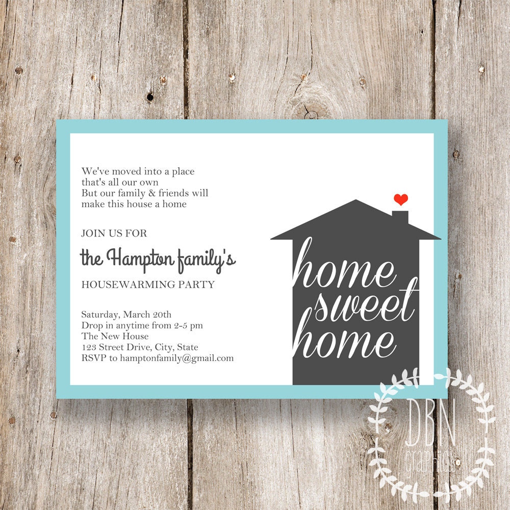 Invitations Format For Housewarming 8