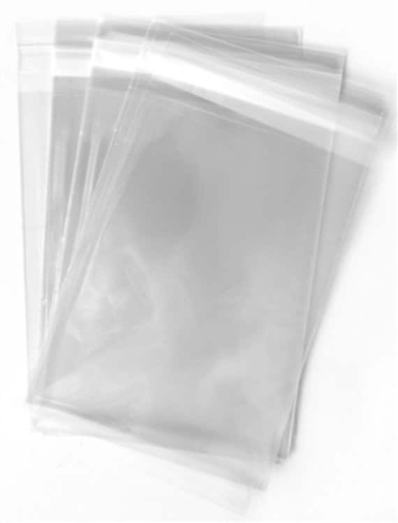 25 - 4 x 6 Self Sealing Clear Cello Bags - Great for Candy, Snacks ...