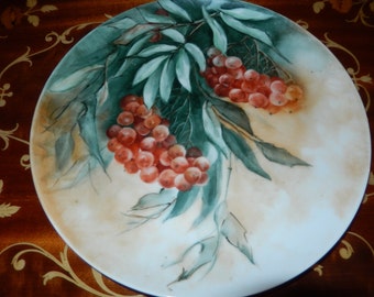 VINTAGE HAND PAINTED Plate