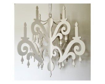 Chandelier with Jewels - Wedding & Home Decor