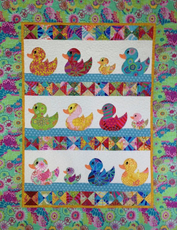 JUST DUCKY QUILT Pattern only