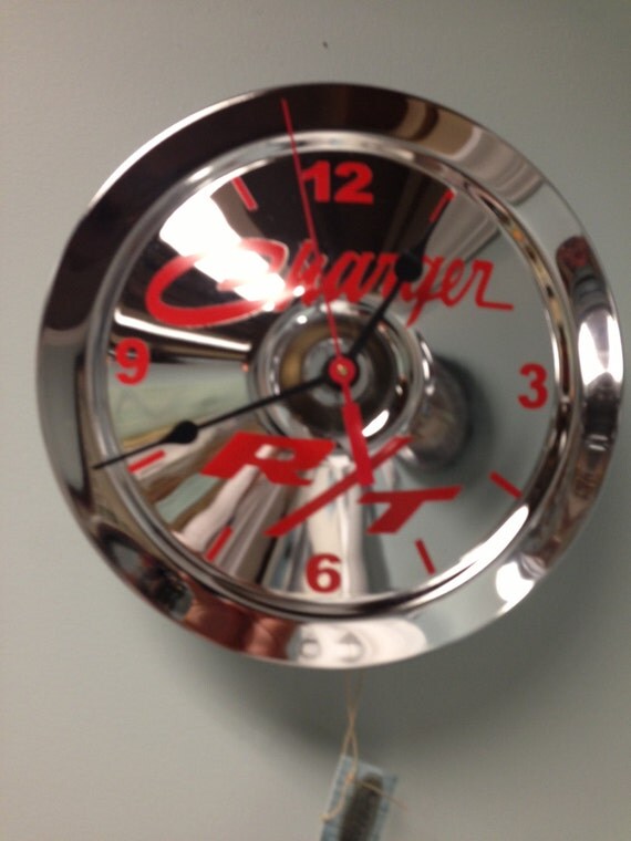Items similar to Dodge Charger R/T wall clock Gifts For Men on Etsy
