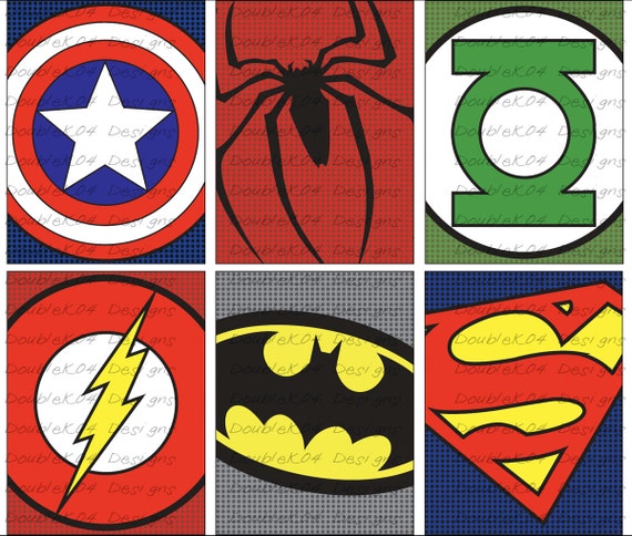 It is a picture of Dynamic Superhero Logos Printable It's just a picture of Dynamic Superhero Logos Printable