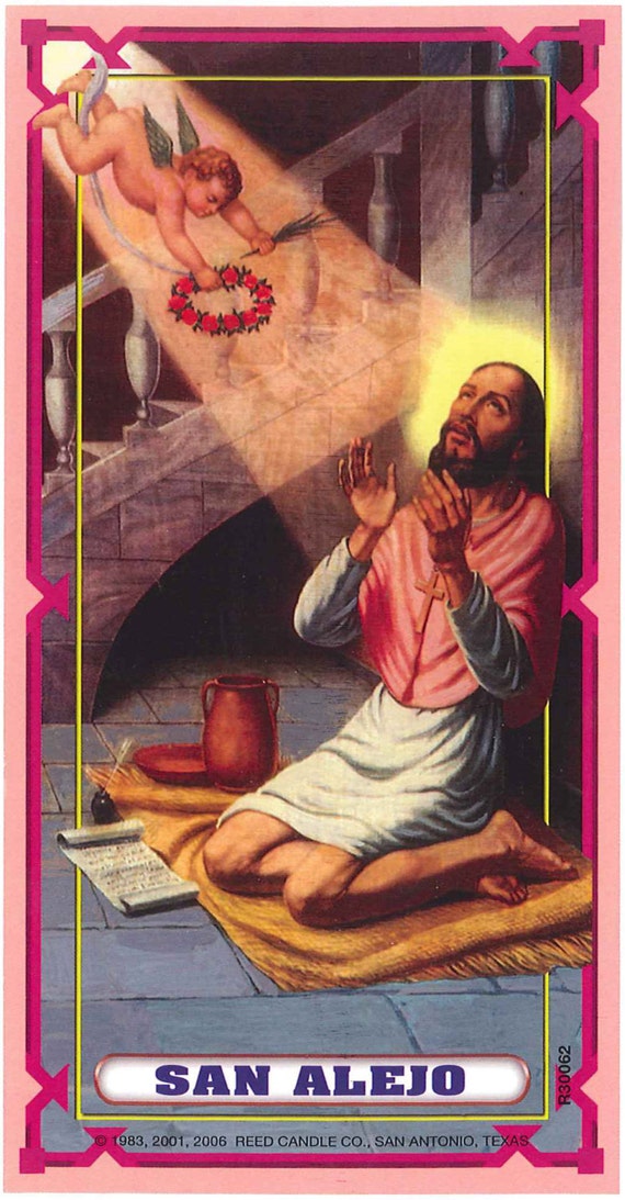 What is the prayer of San Alejo?