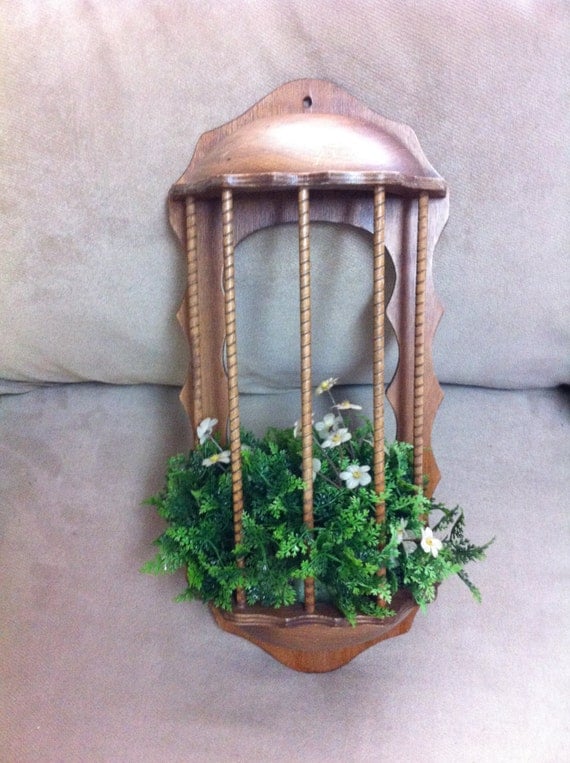 Wooden Plant Hanger by DoverPlace on Etsy