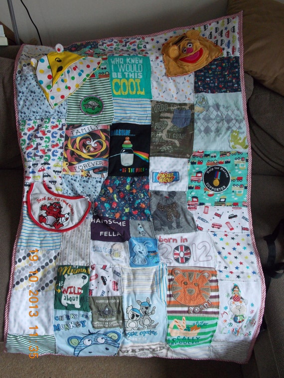 memory blankets from shirts