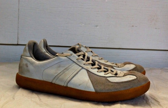 Vintage German Army Trainers Size 44 11US