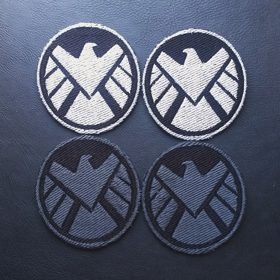 Avengers SHIELD Black Widow Cosplay Patch