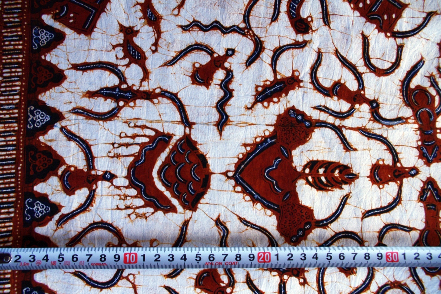 20%OFF SALE! Indonesian Hand-dyed Batik Fabric (Batik Sri Kuncoro 3 ...