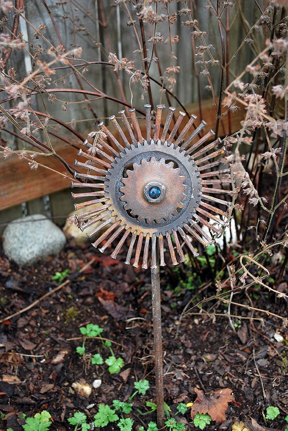Items similar to Gear Flower on Etsy