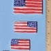 Amerian Flag tiles- Tiles are Kiln Fired, Handmade, and Ceramic for use in your Mosaic Design M238